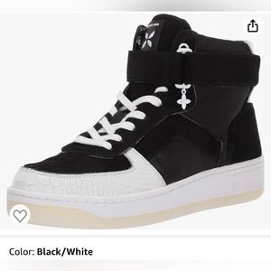 Michael Michael Kors Snake Print Leather Trainers